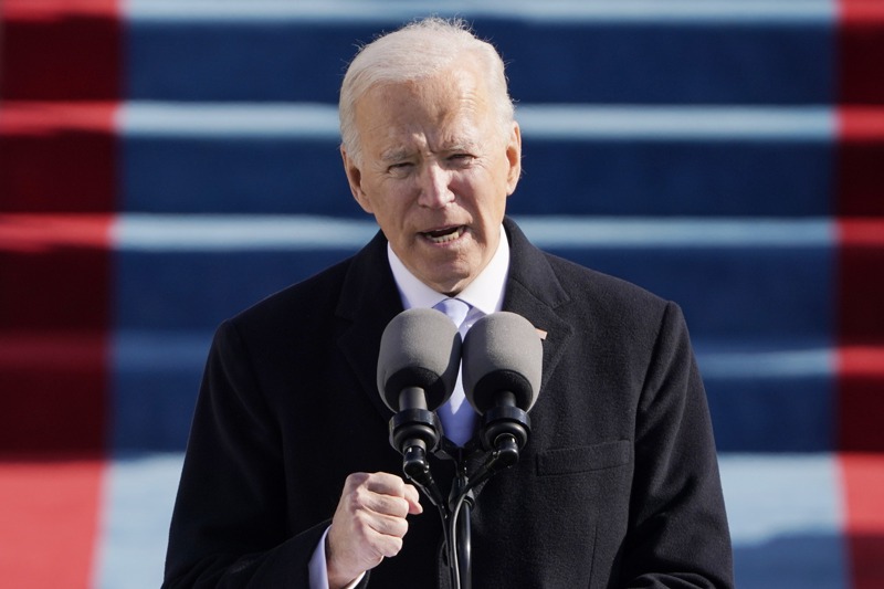 拜登（Joe Biden）20日正式就任為美國第46位總統。歐新社