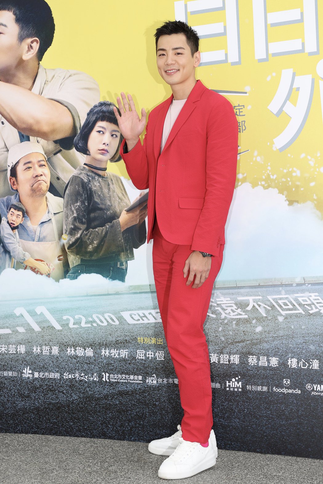 禾浩辰出席「白日夢外送王」首映。記者林伯東／攝影