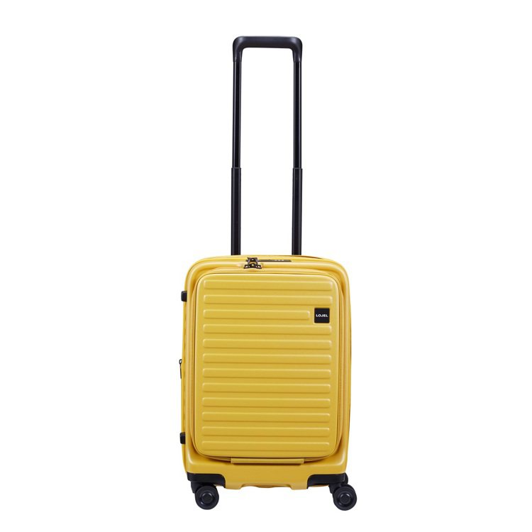 LOJEL亮麗黃21吋Cubo行李箱，特價6,624元。圖／LOJEL提供