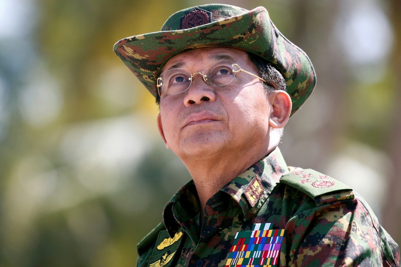 緬甸武裝部隊總司令敏昂萊，1日以大選舞弊為由，發動軍事政變，逮捕扣押緬甸國務資政、實質領導人翁山蘇姬。 路透