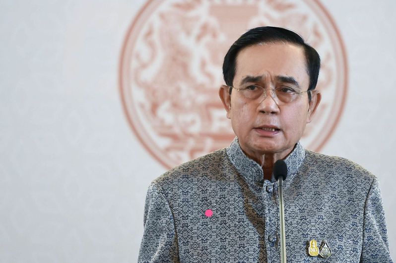 泰国总理帕拉育。法新社(photo:UDN)