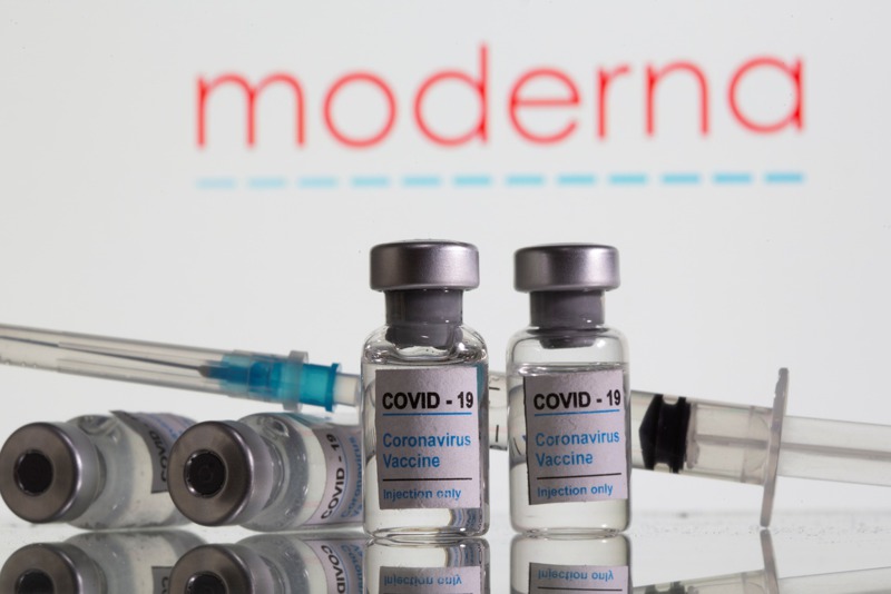 美國生技公司莫德納（Moderna）9日表示，將售給台灣500萬劑疫苗。路透