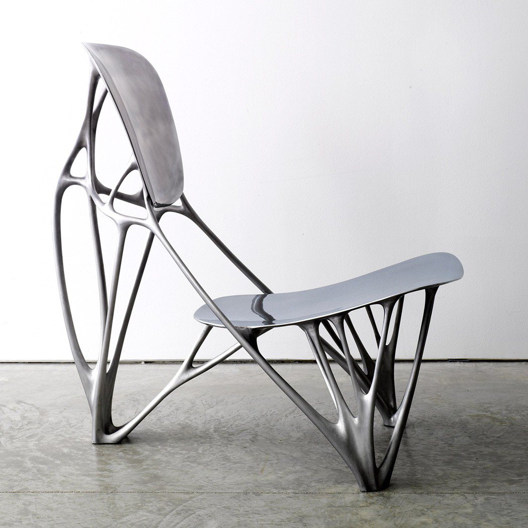 Joris Laarman設計的骨幹椅。圖／Joris Laarman
