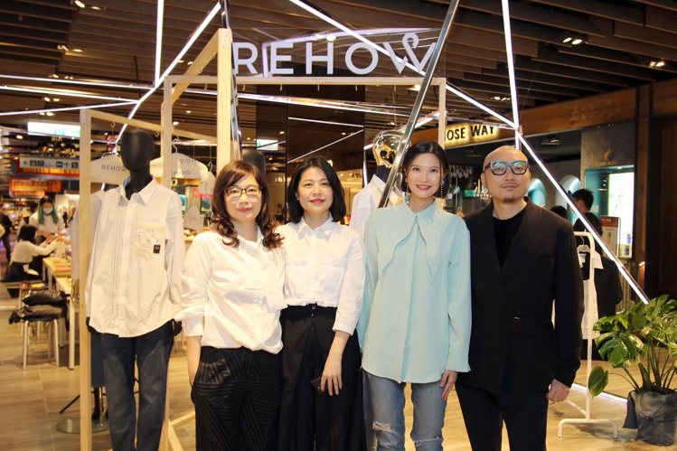 (左至右)REHOW創辦人Iris、REHOW創辦人Vicky、新光三越時尚總監...