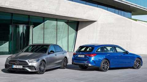 全系四缸油電動力！新世代Mercedes-Benz C-Class Sedan/Estate連袂發表
