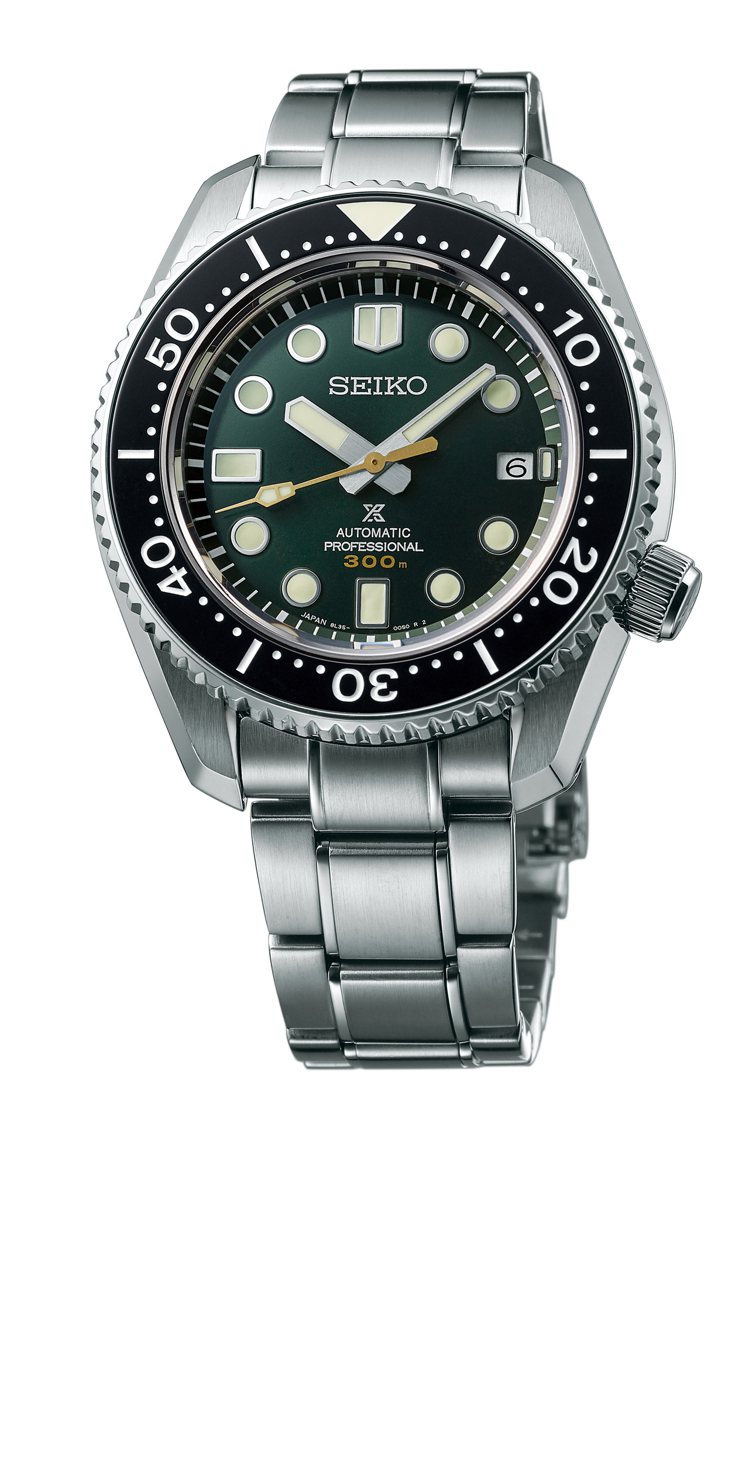 Seiko Prospex系列140周年紀念款SLA047J1腕表，精鋼表殼、表鍊，全球限量3,000只，約10萬8,000元。圖／Seiko提供