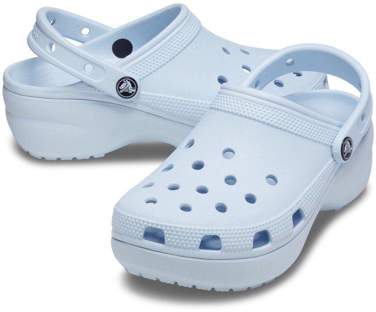 Crocs Platform厚底經典克駱格鞋1,980元。圖／Crocs提供