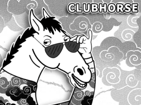 Clubhouse被封後，類似產品在大陸迅速出現，像Clubhorse就是其中之一。圖為Clubhorse的logo和視覺設計。 圖／摘自鳳凰科技網