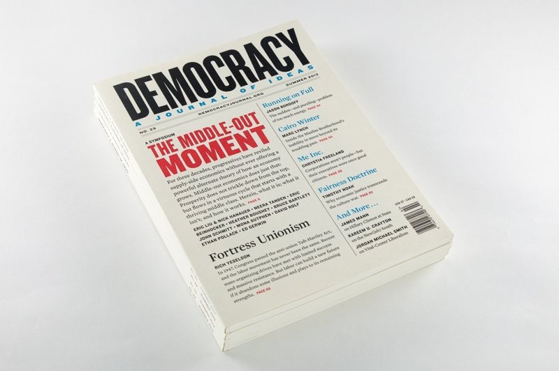 《民主》季刊只有500個訂戶、3名工作人員，卻堪稱後川普時代最有影響力的刊物之一。圖／取自官網