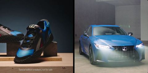 以Lexus IS 350 F SPORT為靈感的運動鞋 讓你足下也能體驗F SPORT魅力！