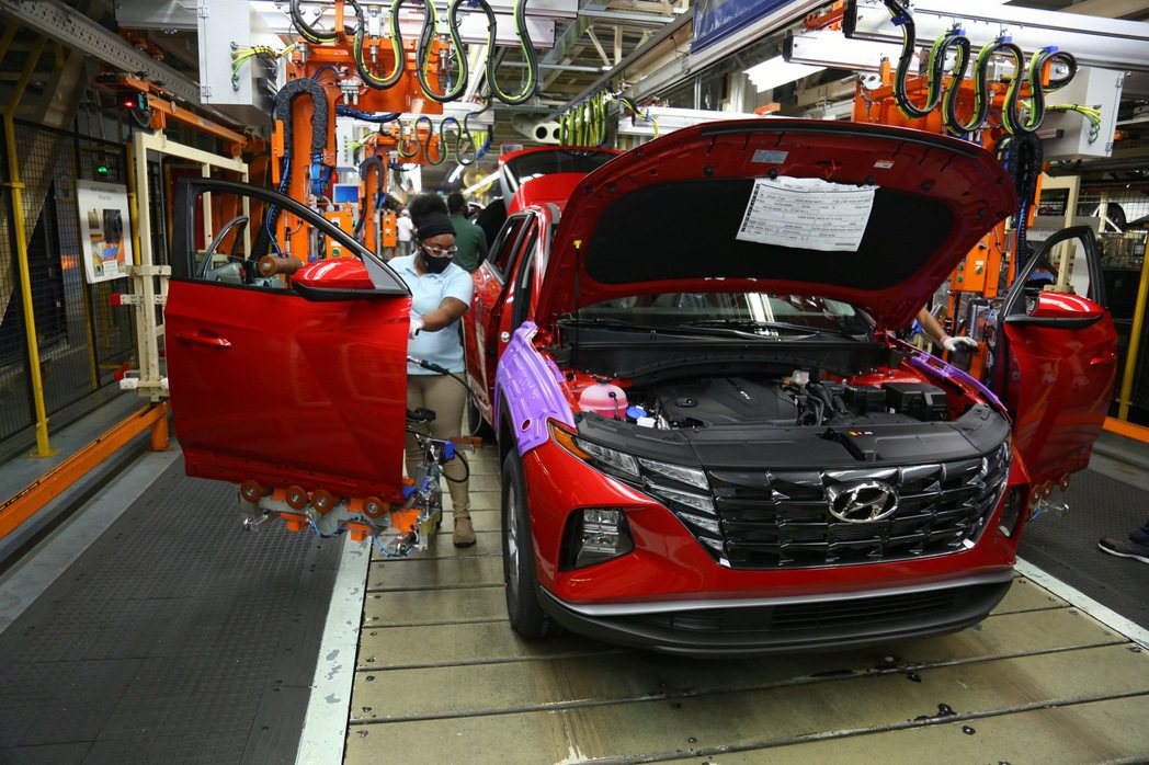新世代美規Hyundai Tucson已在美國阿拉巴馬廠區投產。 摘自Hyund...