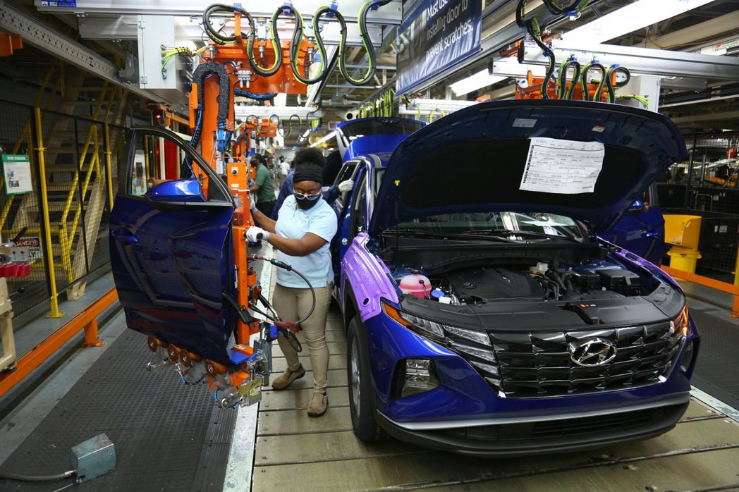 新世代美規Hyundai Tucson已在美國阿拉巴馬廠區投產。 摘自Hyund...