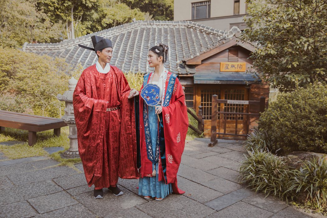 漢文化服飾：宋代婚服（圖／楚楚提供，Lizzy Yang攝影）