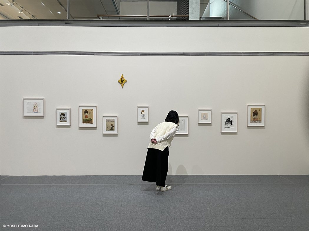 《奈良美智特展》現場照片。 圖／文化總會提供、©YOSHITOMO NARA