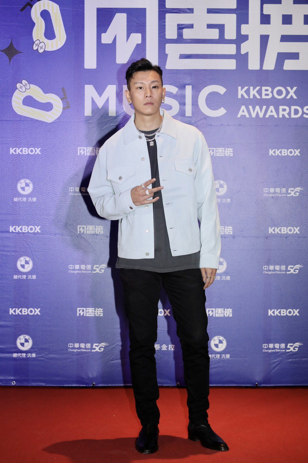 E.SO今為KKBOX風雲榜頒獎典禮開場演出。記者李政龍／攝影