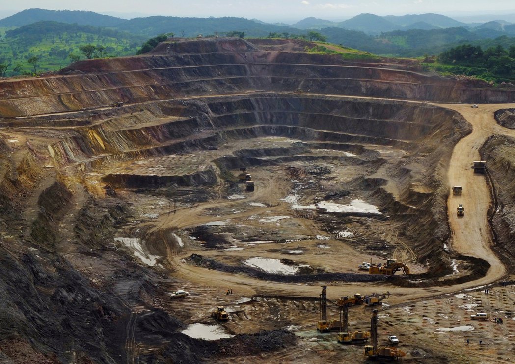 剛果的鈷礦山。 圖／法新社