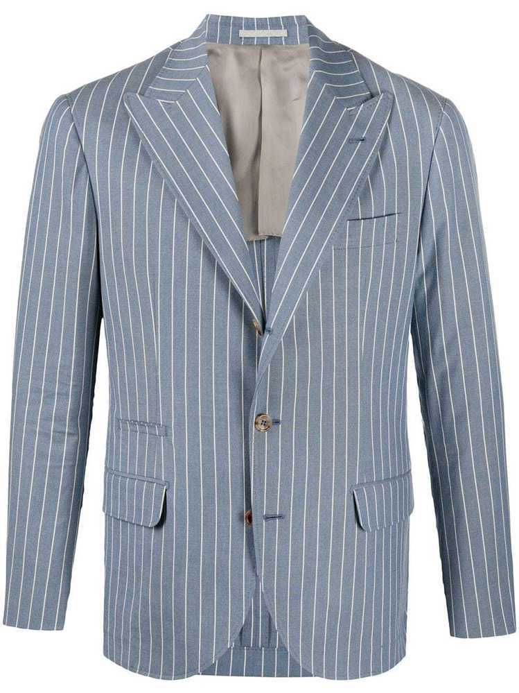 男裝西裝外套，87,200元。圖／Brunello Cucinelli提供