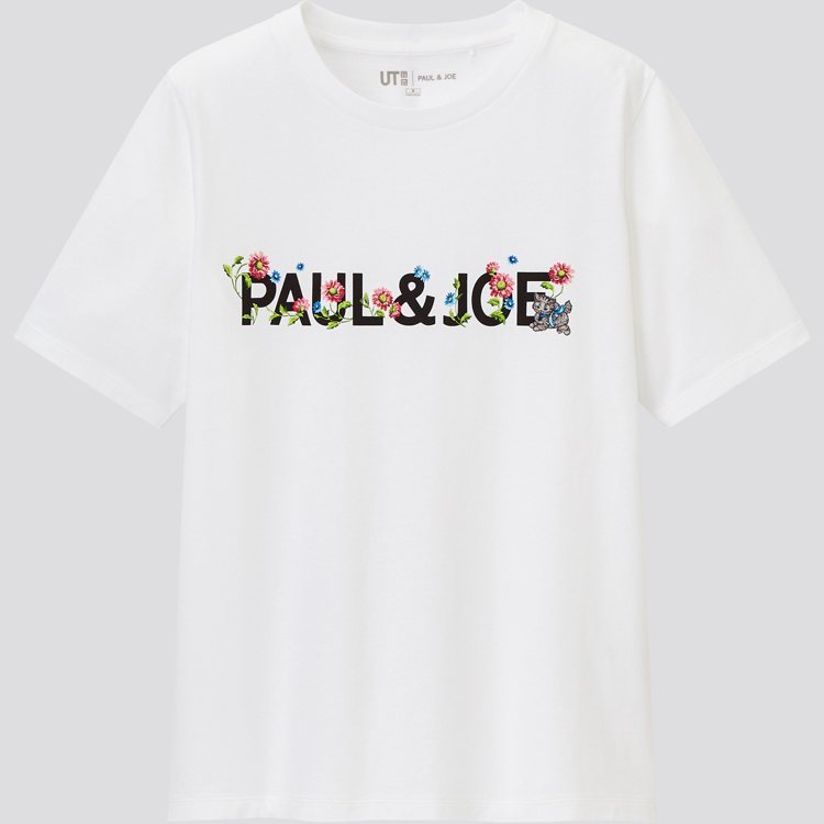 UNIQLO聯名Paul & Joe UT系列T恤590元。圖／UNIQLO提供