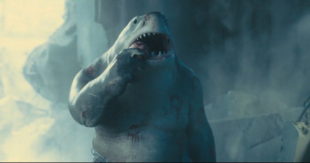 席維斯史特龍在「自殺突擊隊集結」配音鯊魚王。圖／華納兄弟提供