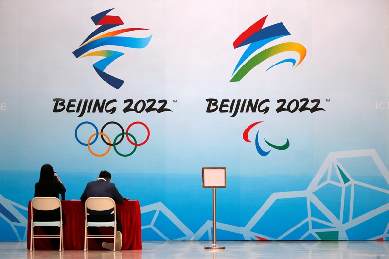 北京冬奧展開場館測試之際，再傳出抵制呼聲。路透