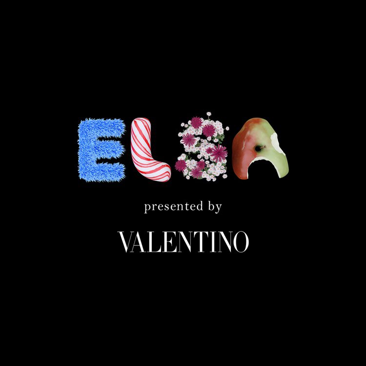 Valentino與新晉作家、演員和喜劇演員Elsa Majimbo攜手打造《The Alphabet for Kids & Adults》一書。圖／Valentino提供