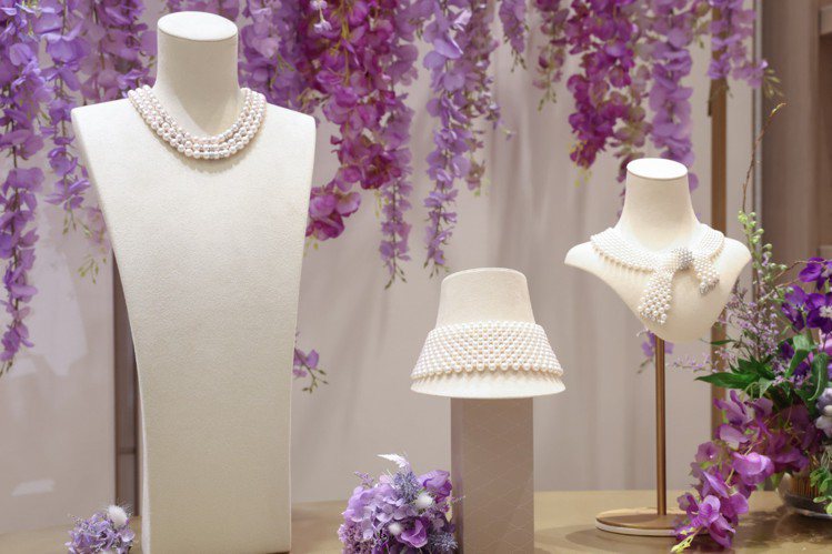 My Mikimoto, My Style頂級珠寶展，多款頂級珠寶展現品牌深厚工藝。記者沈昱嘉／攝影