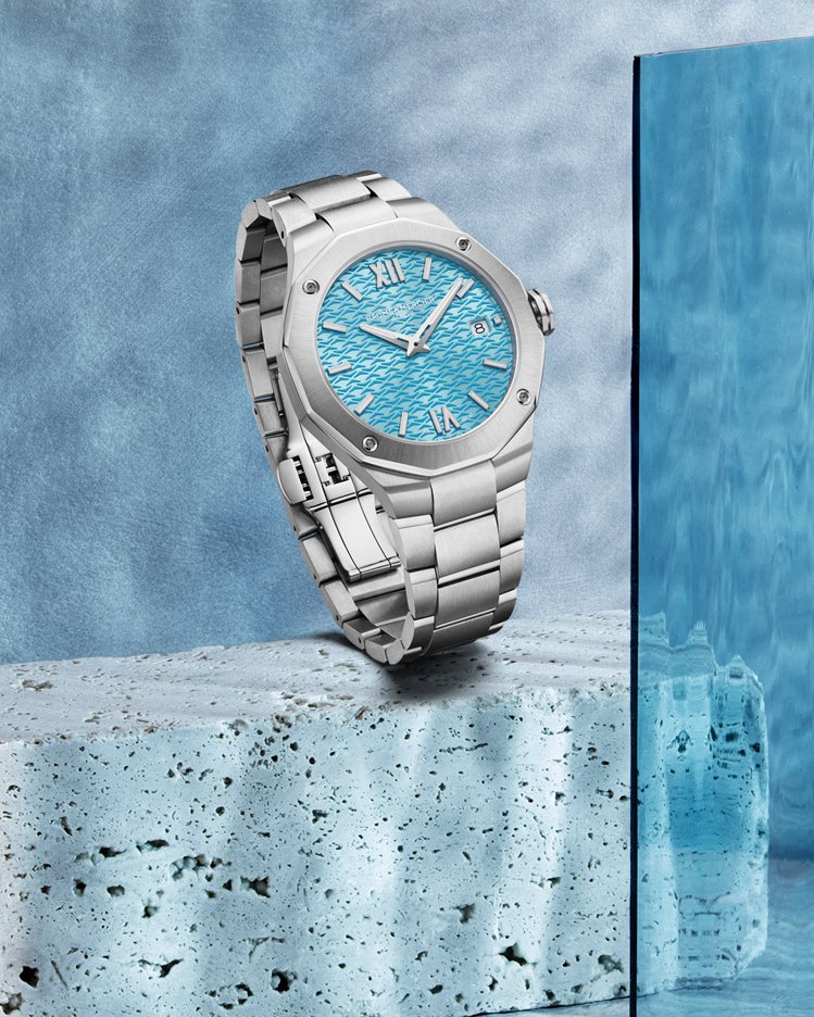 Baume et Mercier，Riviera精鋼腕表，價格店洽。圖 / Baume et Mercier提供。