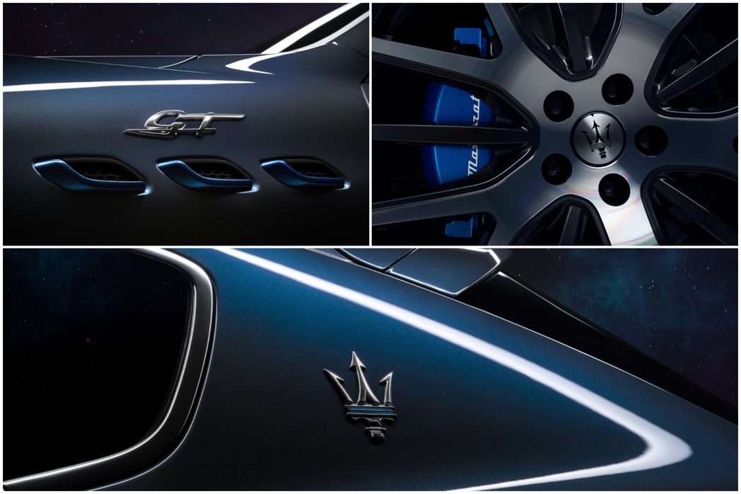 全新Maserati Levante Hybrid身上有著些許藍色元素。 摘自M...
