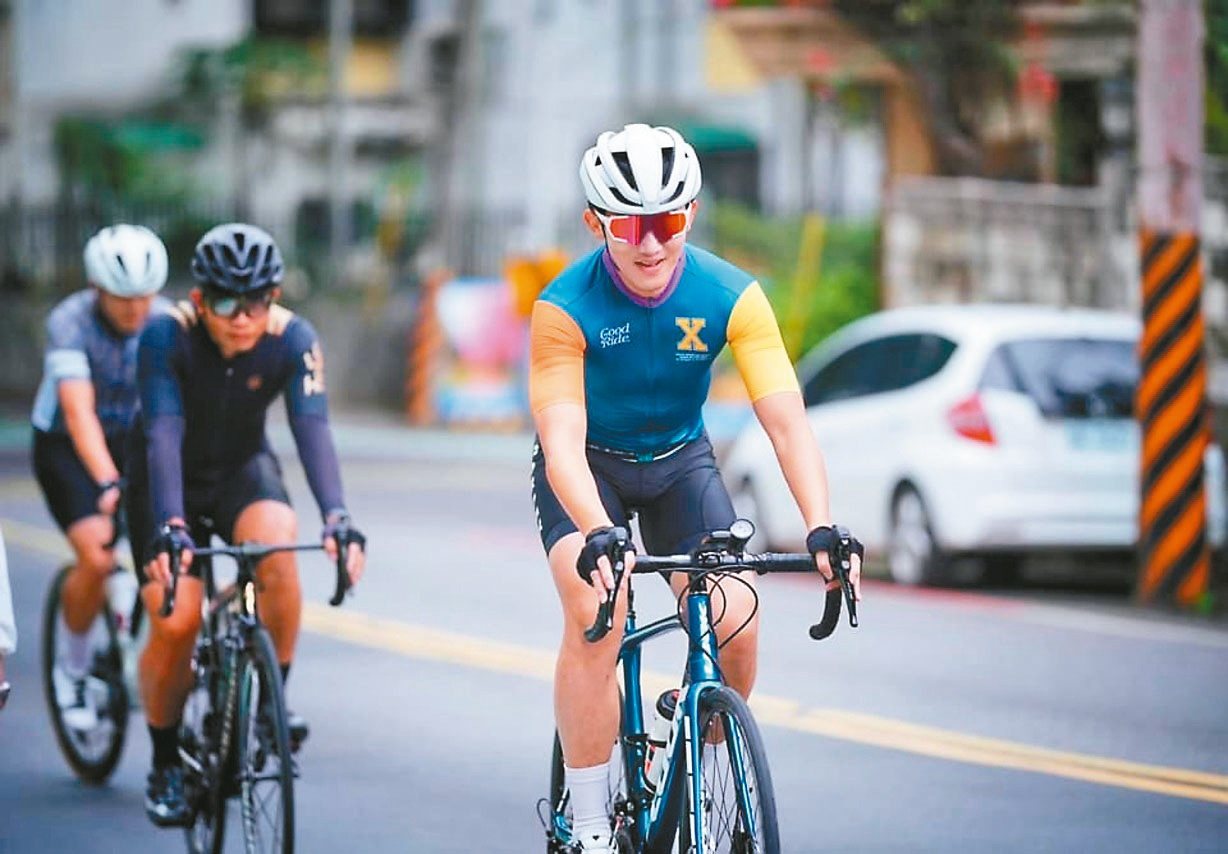 趙彥宇認為，騎自行車是一項迷人的運動。圖／趙彥宇提供