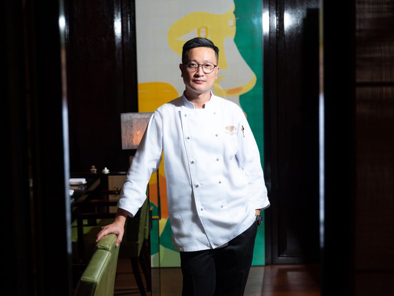 張國邦擁有近25年紮實廚藝經驗。圖／台北文華東方酒店提供