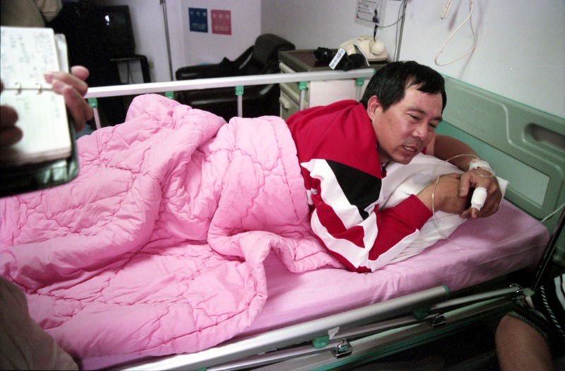 中華職棒味全龍隊總教練徐生明（圖）在台北天母遭歹徒刺傷後被送往市立陽明醫院治療。圖／聯合報系資料照片