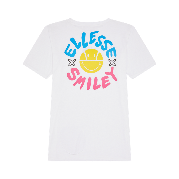 ellesse與Smiley聯名T恤約1,100元。圖／永三提供