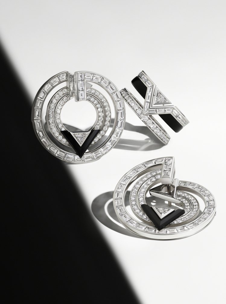 路易威登推出以V字圖騰為主角的Pure V系列高級珠寶。圖／路易威登提供