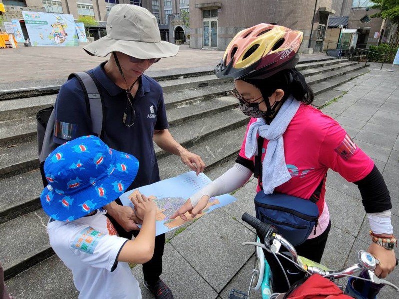 南投縣埔里鎮5月的周末假日推出「單車定向－探索台灣之心」活動。圖／埔里鎮公所提供