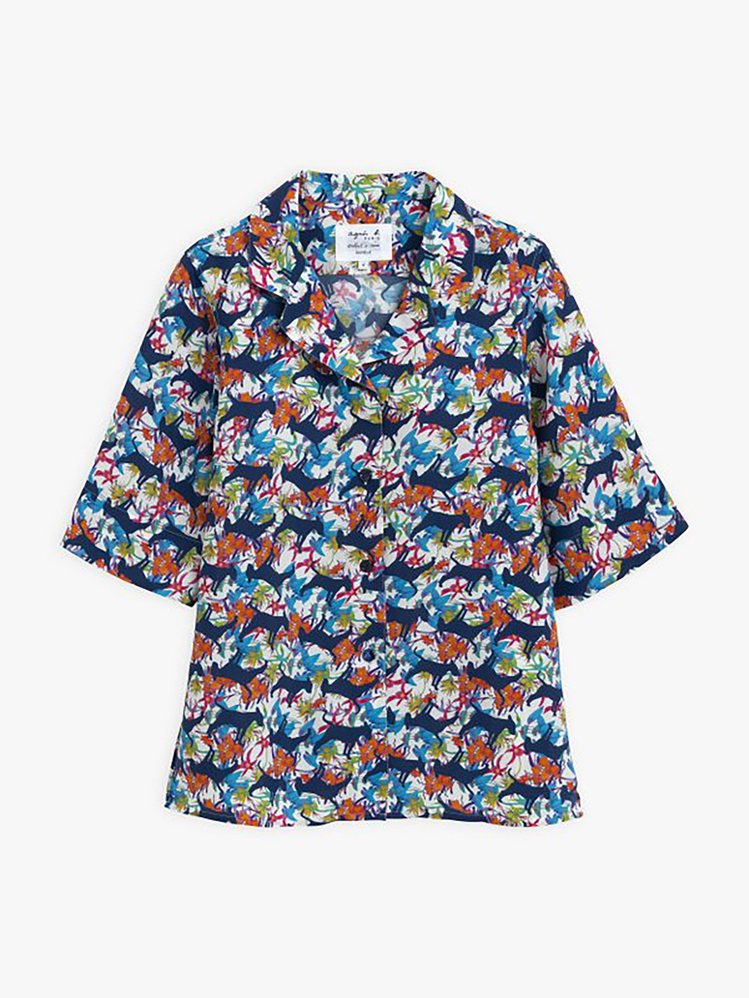Aurèle夏威夷襯衫，8,980元。圖／agnès b.提供