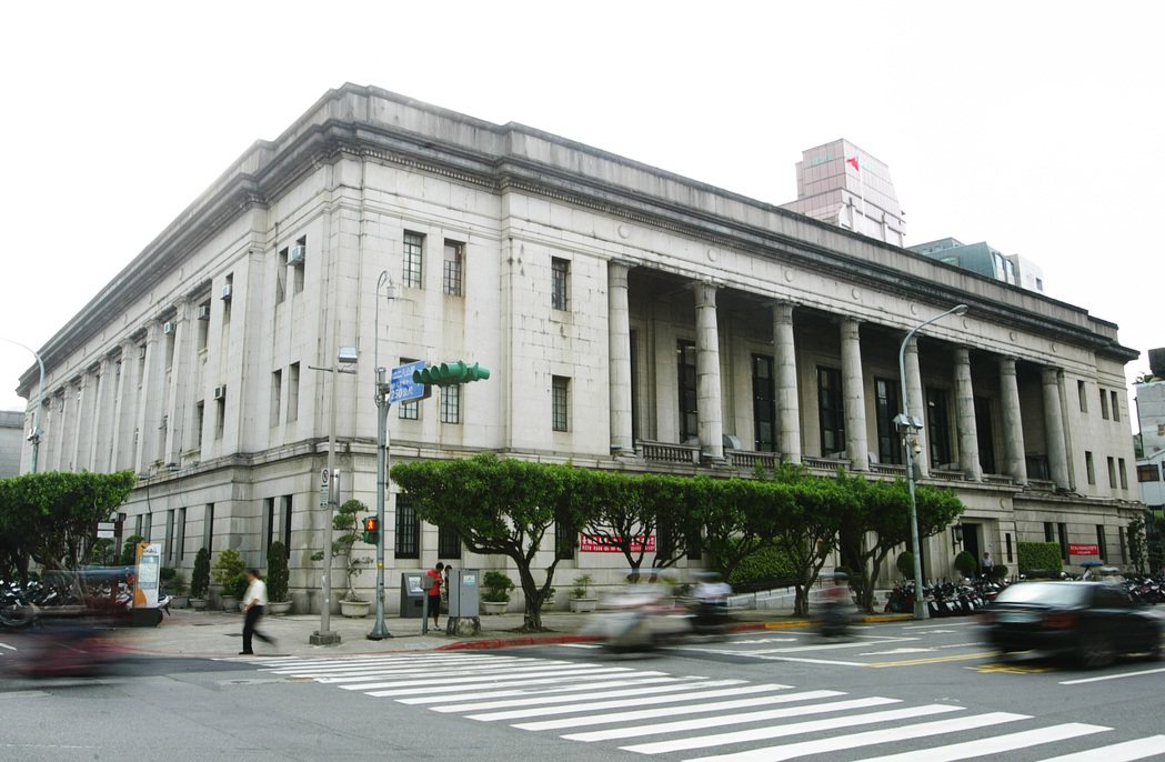 台灣銀行總行外觀。圖／報系資料照片