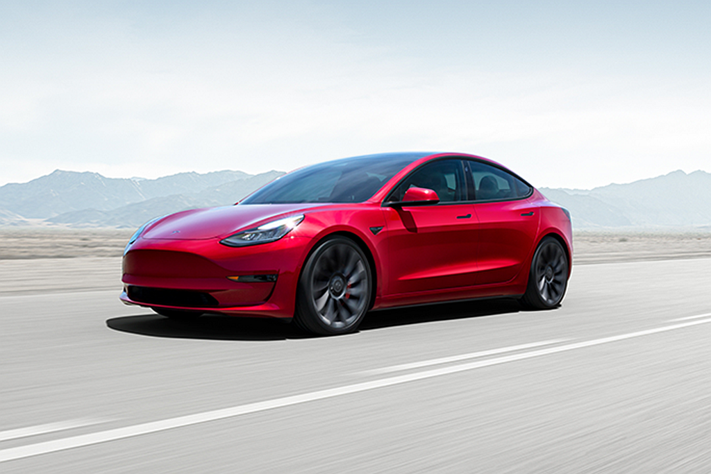 特斯拉電動車現在已經開放線上Model 3現貨車訂購。 圖／Tesla提供