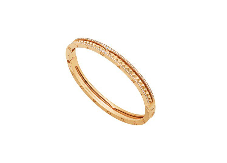 BVLGARI B.zero1 Rock series yellow gold diamond bracelet, about 483,800 yuan...