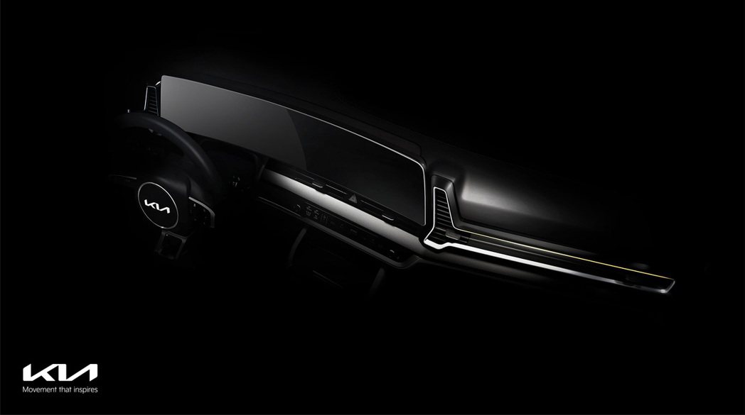 大改款Kia Sportage預計配置雙12.3吋結合數位儀表與中控螢幕所組成的...