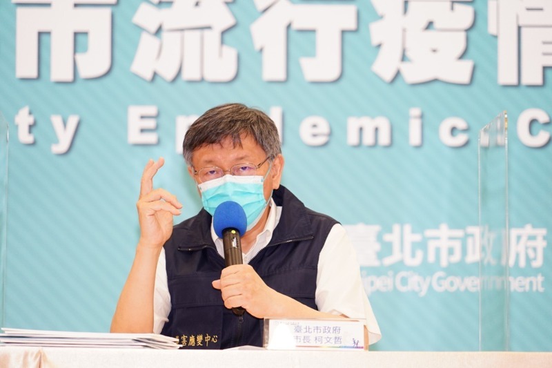 台北市長柯文哲近期頻打疫苗政策，一夕累積超高聲量。圖／台北市政府提供