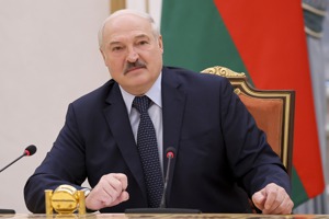 白俄羅斯總統魯卡申柯被稱作「歐洲最後獨裁者」。美聯社
