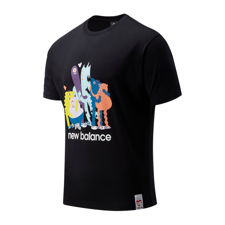 New Balance PRIDE系列T恤1,080元。圖／New Balanc...
