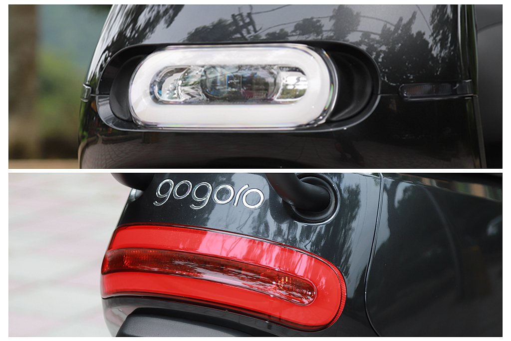 Gogoro 2 Premium外觀保留Gogoro 2 Series特有的「膠...