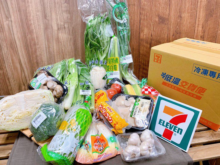 7-ELEVEN「i預購」平台6月14日起推出「裕毛屋健康蔬菜箱（含蔥、蒜）」，售價1,240元。圖／7-ELEVEN提供
