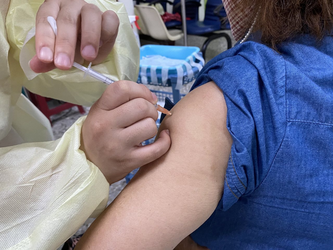 台南市開放75歲以上老人可以注射疫苗。圖／聯合報系資料照