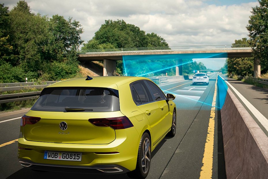 IIHS考慮將AEB測試時的速度提高至72km/h。 圖／Volkswagen提供