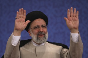 伊朗首席大法官萊希當選總統，將於8月就職。美聯社