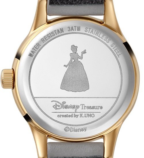 表背皆刻有迪士尼公主的輪廓。圖／K.UNO提供