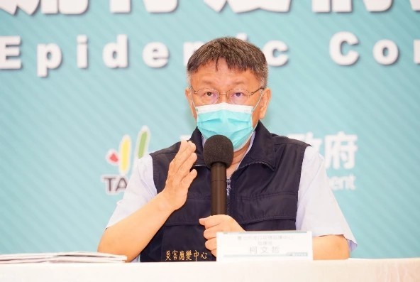 台北市長柯文哲處理北市疫情燒腦，近期民間團體醞釀要罷免柯，近柯人士認為這是假議題。圖／北市府提供