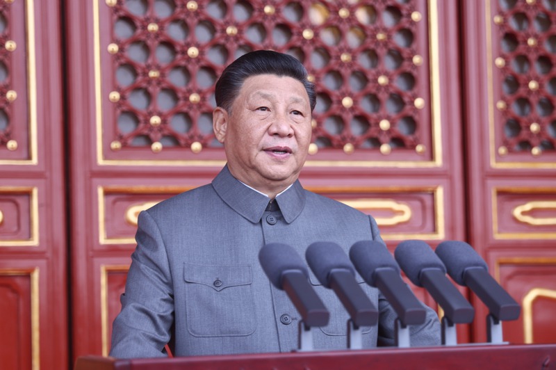 中國大陸國家主席習近平今天在慶祝中國共產黨成立100周年大會上的講話，回應三個最強烈的國際批評。新華社